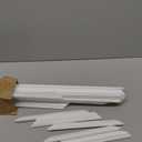 Ceiling Crown Molding Trim,12 Pack High Impact Polystyrene Decorative Molding, 48 Feet Total, Easy DIY Installation (48x2.2in,White)