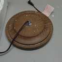 Luvkczc 62" Farmhouse Floor Lamp for Living Room & Bedroom - Adjustable Color Temperature Standing Lamp, Vintage Rustic Tall Floor Lamps with Rotary Switch, Resin Corner Lamps for Office (Dark Brown)