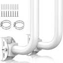 Universal Wireless Bridge Bracket Mount, 2-Pack Pole and Wall-Mounted for Outdoor Point to Point WiFi Access Point CPE Client Bridge