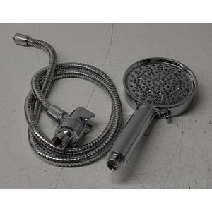 Handheld Shower Head Set, 6-Mode High Pressure Handheld Sprayer with 60 Inch Stainless Steel Shower Hose, High Flow Large Powerful Boosting Handheld Showerhead for Low Water Pressure, Chrome