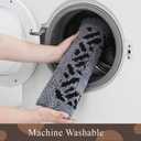 Bathroom Rug Non Slip  20x32 Washable Bath Mat for Bathroom and Shower Quick Dry Machine Washable Soft Rugs Non Slip Shower Mats Door Mat Bath Rug for Floor,Grey