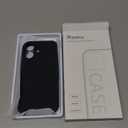 Supdeal Liquid Silicone Case for iPhone 17 - [Camera All-Round Protection] [Soft Microfiber Lining Anti-Scratch] 4 Layer Full Covered Shockproof Gel Rubber Phone Case Cover, 6.3", Black