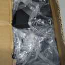 24 Pcs Black 4x 4(Actual 3.5" x 3.5") Aluminum Pyramid Fence Post Caps,Black Matte Post Covers Fit 4x4 Nominal Wood Post for Fence Wood Post of Decks or Corridors