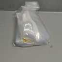 Bread Bags with Ties, Reusable,100 Clear Bags and 100 Ties, Bread Bags For Homemade Bread And Bakery Loaf Adjustable Reusable(100)