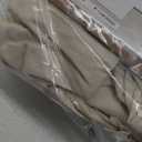 SureFit Cotton Duck One Piece Slipcover with Ties (Loveseat, Natural)
