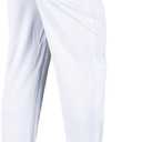 Champro Boys' MVP Open Bottom Relaxed Fit Baseball Pants (White, XL)