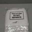 Newwiee 16 Pcs Standard Size Daycare Cot Sheet Bulk 20" x 48" White Breathable Microfiber Nap time Sheet Cot Bed Fitted Sheet Cover for Preschool Kid Child Children Toddler Boy Girl Back to School