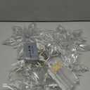 Christmas Snowflake Window Lights,  72LED Battery Powered Christmas Window Lights, Waterproof Snowflake Curtain Lights with Timer & 8 Modes for Indoor Outdoor Xmas Decor