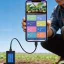 8 in 1 Soil Tester, Nitrogen, Phosphorus, Potassium Npk Tester, Ph, Moisture, Nutrient Conductivity, Ec Meter, High Accuracy Digital Sensitive, Soil Fertility Test
