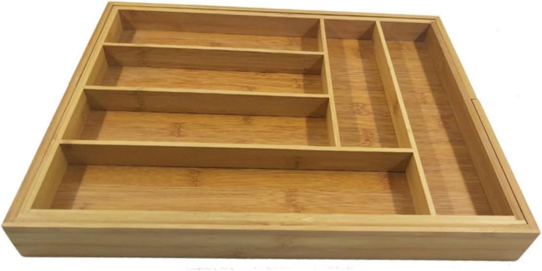 PRETYZOOM 1pc Cutlery Storage Organizer Utensil Tray for Kitchen Drawer for Forks and Spoons Space-saving Storage for Utensils and Items