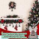 Jenaai 24 Pcs Christmas Money Holder for Cash Gift Reindeer Money Holder Ornament Bulk Wooden Christmas Tree Gift Cash Hanging Ornament Here are a Few Bucks for Xmas Party Stocking Stuffers Gifts