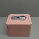 Small Safes for Home Small Safe Box Mini Safe with Coin Slot Personal Safes for Money Cash Documents Kids Safety Box with Digital Keyboard & Sensor Light Caja Fuerte Para Dinero 0.23 Cubic (pink)