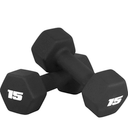 CAP Barbell Neoprene Dumbbell Weights Pairs & Sets | Multiple Colors, 15 Lb