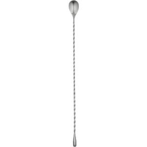 Restaurantware-16 Inch Bar Spoon, 1 Corkscrew Handle Cocktail Stirrer Spoon - Long, Commercial, Stainless Steel Cocktail Mixing Spoon, For Stirring And Mixing Cocktails For Professionals