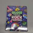 Dan&Darci Kids Rock Painting Kit - Glow in The Dark - Gifts Arts & Crafts for Boys and Girls Ages 6-12 - Craft Activities Kits - Creative Art Toys for 6, 7, 8, 9, 10, 11 & 12 Year Old Kid