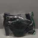 MEOTINA High Heel Boots for Women Black Heeled Chunky Heel Boot Platform Goth Shoes Lace Up Ankle Booties with Zipper (6.5)