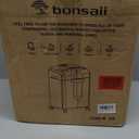 Bonsaii 12-Sheet Micro Cut Shredders for Home Office, 60 Minute P-4 Security Level Paper Shredder for CD, Credit Card, Mails, Staple, Clip, with Jam-Proof System & 4.2 Gal Pullout Bin C266-B
