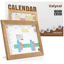 Calycal 10.1" Wall Planner Digital Calendar - Schedule Management, Chore Chart, Meal Planner, To Do List, and Digital Photo Frame,Smart Touchscreen Interactive Display, Perfectly Matches Home Decor