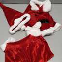 Baby Boys My First Christmas Outfit Xmas Santa Claus Elf Cosplay Costume Jacket Coat Pants Hat Fall WInter Outfit (12-18 Months)