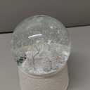 6" LED Porcelain Church With Sleigh Dome Battery Operated Without Batteries 100M Plays First Noel