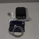 Blood Pressure Machine, Automatic Upper Arm Blood Pressure Monitor with 2x199 readout, 4.5 inch Backlit Large Screen Adjustable Large Cuff 9 to 17 inches - arrhythmia and Home Hypertension Detector