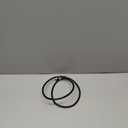 G-PLUG 3FT RG6 Coaxial Cable Connectors Set - High-Speed Internet, Broadband and Digital TV Aerial, Satellite Sky Cable Extension- Weather-Sealed Double Rubber O-Ring and Compression Connectors Black