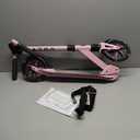 Aero Big Wheels Kick Scooter for Kids 6+, Teens & Adults | Light Up Wheels, Hand Brake, Rubber Deck Mat & Shock Absorption | Foldable & Height Adjustable