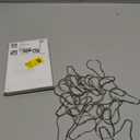 Silver Shower Curtain Rings Metal Hooks Ring (24 Pack) Nickel Plated Rustproof for Bathroom Shower Rod