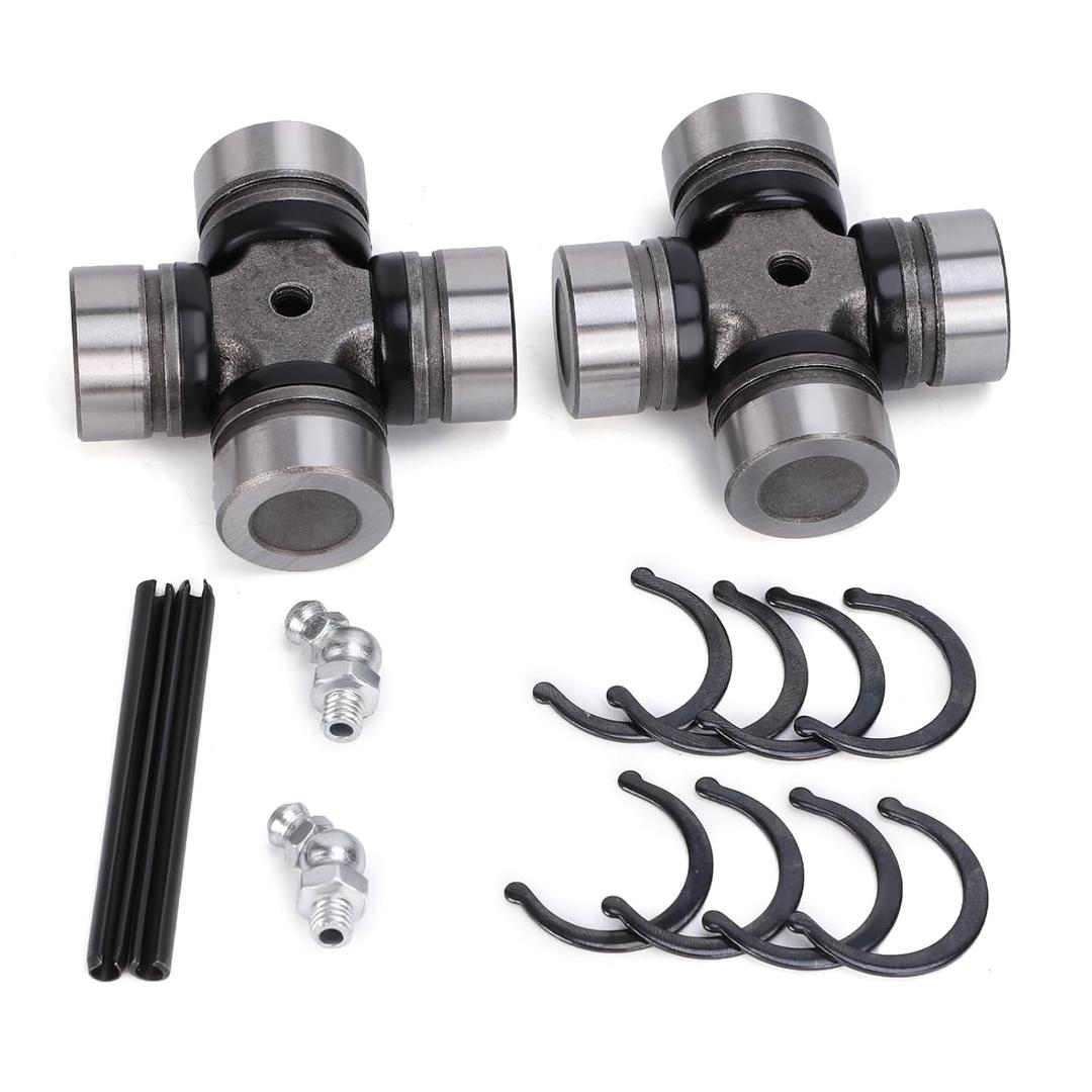 2 Pack Front Drive Shaft U-Joint OEM# 2202015 2203703 3235500 3235616 3260104 for Pola-RIS ATV UTV RZR ATP Pola-RIS Ranger Sportsman Xplorer Hawkeye Magnum Scrambler Xpedition Front U-Joints Set