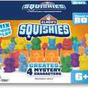Elmer's Squishies Kids DIY Activity Kit, Creates 4 Mystery Characters, 24 Piece Kit, for Ages 6 and Up, Perfect for Stress Relief and Sensory Play