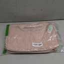 BAGSMART Large Toiletry Bag Travel Bag with Hanging Hook, Water-resistant Makeup Cosmetic Bag Travel Organizer for Accessories, Shampoo, Full Sized Container, Toiletries (Baby Pink)