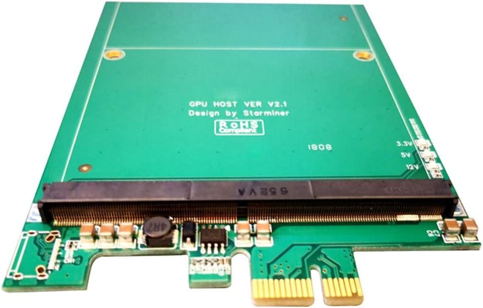75W PCIE to MXM3.0 Expansion Card PCI-E to MXM Adapter Converter USB3.0 for BTC Mining Mxm Graphics Card Card
