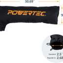 POWERTEC Table Saw Dust Collector Bag, Universal Table Saw Dust Bag Fits 2-1/2" Dust Ports, Table Saw Accessoeies for Bosch/Dewalt/Ryobi/Craftsman/RIGID/Metabo/Kobalt/Skilsaw/Delta (75074)