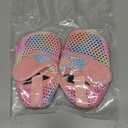 JIASUQI Baby Boys and Girls Barefoot Swim Water Skin Shoes Aqua Socks for Beach Swim Pool (6-12 Months Infant, Mesh Colorful)