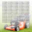 GICOOL 583719501 194231X460 Front Drive Wheels, 8 Inch Wheels Fit for Craftsman Husqvarna & HU Self Propelled Lawn Mower, Pack of 2