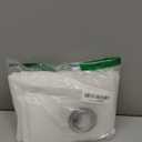 MIULEE Solid Color Sheer Curtains 72 Inches Long 2 Panels Set - Elegant Lightweight Grommet Light Filtering Window Voile Panels/Drapes/Treatment for Bedroom Living Room W42 x L72 Inch, White