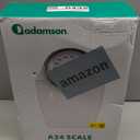 Adamson A24 Scales for Body Weight - Up to 350 LB - New - Anti-Skid Rubber Surface Extra Large Numbers - High Precision Bathroom Scale Analog - Durable with 20-Year Assurance - White