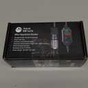 AquaMiracle Mini Aquarium Heater 10W Small Fish Tank Heater for 1-2 Gal Tanks, Digital Display Thermostat Betta Heater with Dry-Run & Overheat Protection, Memory Function