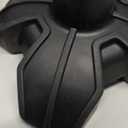 KINGGEAR F1 Walking Stick, Walking Cane for Women & Men, Self Standing Walkers for Seniors with Wrist Strap, Lightweight & Sturdy Offset EVA Handle and Large Quad Base (Black)