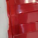 IRIS USA 94 Qt. Stackable Plastic Storage Bins with Lids, 2 Pack - BPA-Free, See-Through Organizing Solution, Latches, Durable Nestable Containers, Secure Pull Handle, Made in USA - Red