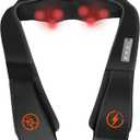 AMZPONY Cordless Neck and Shoulder Massager, Shiatsu Neck and Back Massager