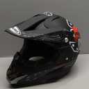 Adult Motocross Dirt Bike Helmet with Goggles, Gloves & Mask Dirt Bike ATV Helmet for Unisex-Adult Men Women Adjustable Sun Visor DOT/FMVSS-218 Off-Road Motorcycle Helmet UTV Helmet Downhill (New Black Skull)