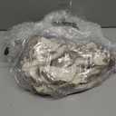 Long Beaded Mermaid Silhouette Floral Sequin Gown (8, Ivory/Champagne)