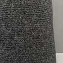 OLANLY Half Circle Door Mat Indoor Outdoor Entrance Welcome, Waterproof All-Season, All-Weather Doormat, Sturdy Natural Rubber, Low Profile, Easy Clean Patio Porch Entryway Mat, 36x24, Grey