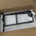 MALACASA 3 Tier Serving Trays for Party, Porcelain Serving Platters and Trays, 12 Inch Tiered Tray Stand, Fruit Tray, Trays for Serving Food, White Dessert Stand with Collapsible Sturdier Metal Rack