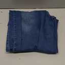 Allimy Womens High Waisted Capri Pants Wide Leg Pants Woman Cropped Jeans Baggy Barrel Jeans for Women Trendy Dark Blue Size 10