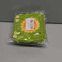 5 x INEBIZ Crochet Steering Wheel Cover Boho Sunflower Granny Squares Pattern Green Car Decor Cute Accessories for Women