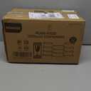 KOMUEE 24 Pieces Glass Food Storage Containers Set,Meal Prep Containers-Stackable Airtight Glass Storage Containers with lids,Freezer, Microwave, Oven Safe,Gray