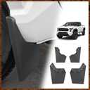 Muslogy Mud Flaps Splash Guards Compatible with Toyota Tacoma 2024 Accessories Front and Rear Mud Guards 4PCS No Drilling Heavy Duty Fender Mudguards Kit with Hardware Accessories