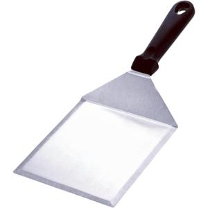Extra Wide Spatula, Large Metal Spatula Heavy Duty Stainless Steel Spatulas Turner Flipper with Beveled Edges for Skillets, Grills, Pancake Flipper, Smash Burgers, 6 x 5-Inches Blade